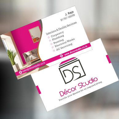 Visiting card printing in guduvanchery